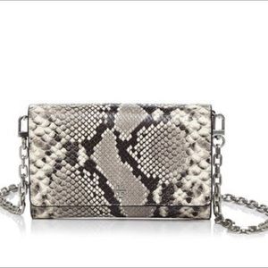 Tory Burch Robinson embossed chain wallet